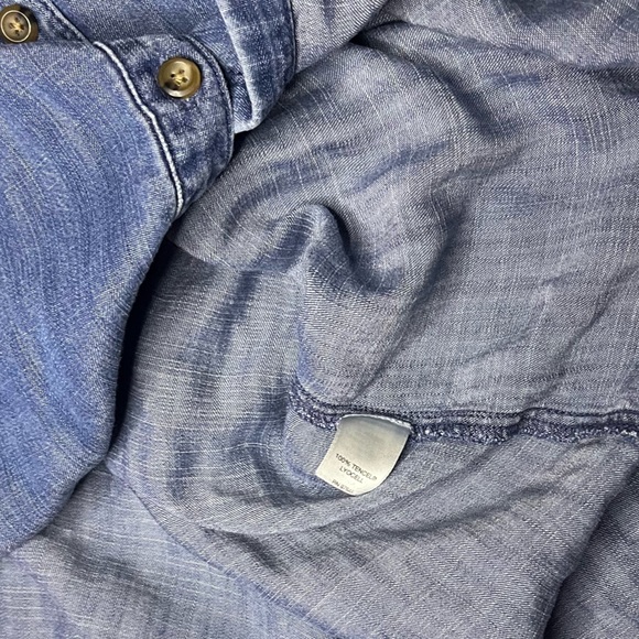 J. Jill Denim Button Down Shirt - Picture 6 of 9